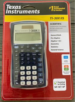Texas Instruments TI-30X IIS Scientific Calculator