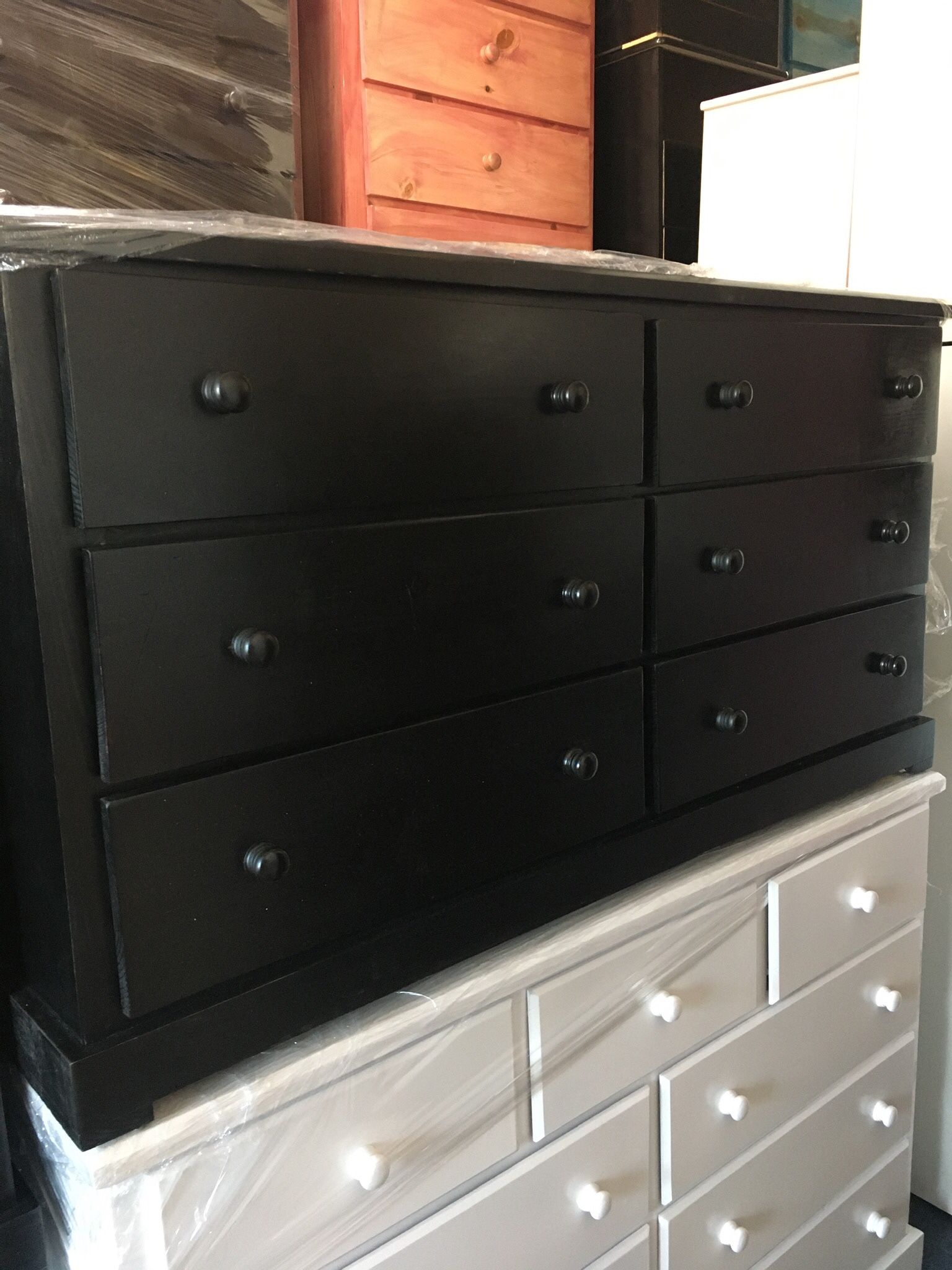 Dresser 6 Drawer In Any Colors New Solid Wood 