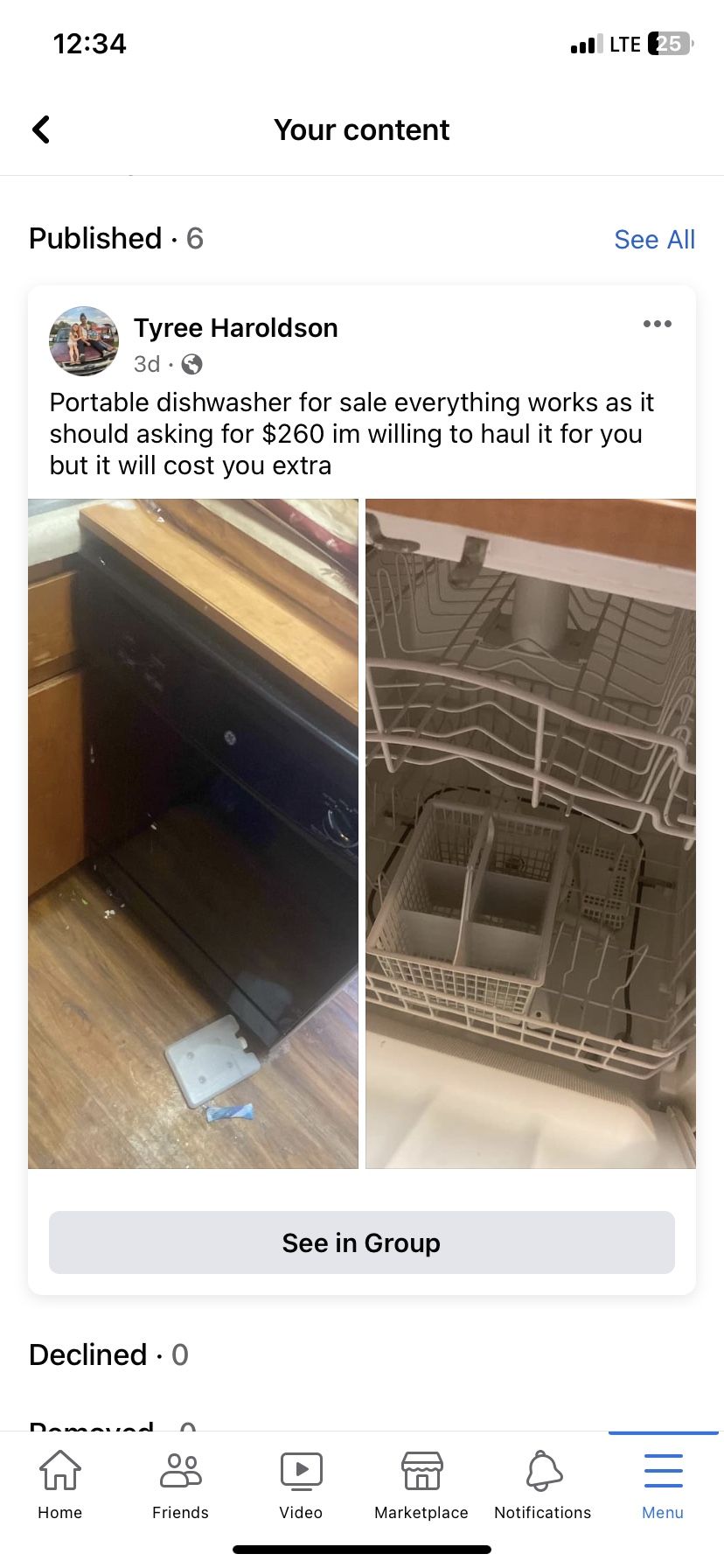 Portable Dishwasher