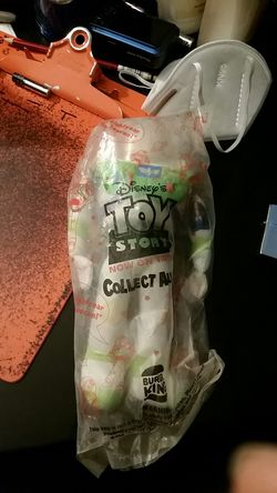 Burger King Buzz Lightyear to the rescue collection
