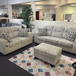 Ashley Sofa and Loveseat Lonoke 