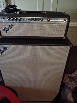 Fender Vintage Bassman Amp 135 With Speakers