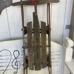 Antique Snow Sled 