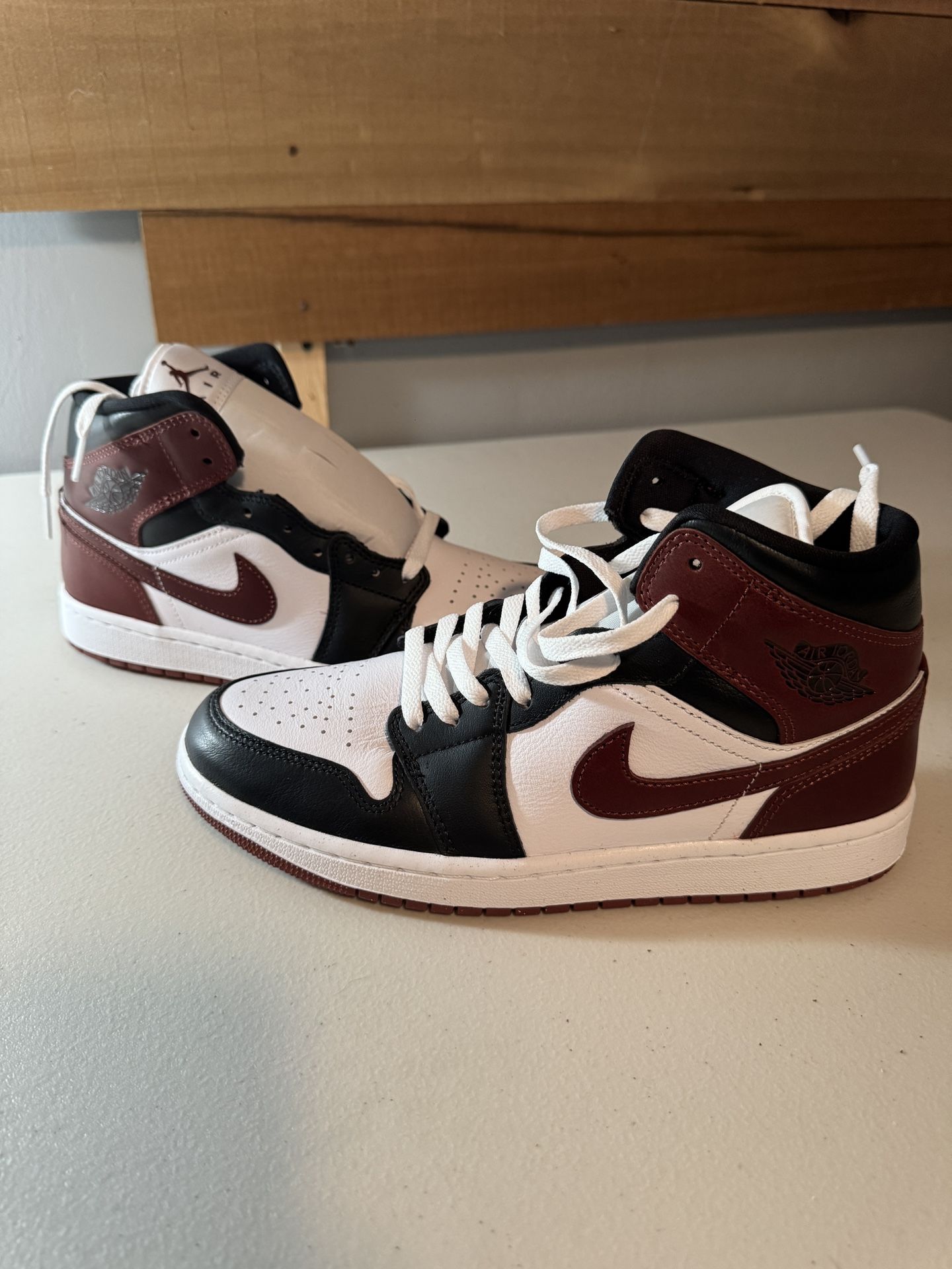 Nike Air Jordan 1 Dark Pony Black White Men’s Shoes Size 8