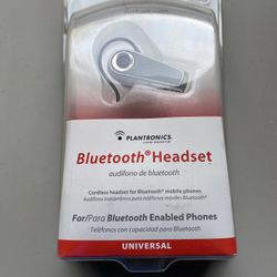 Plantronics Bluetooth Headset (New)