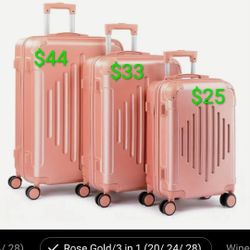 Brand New Suitcases 