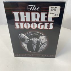 New Factory Sealed The Three Stooges Ultimate Collection 20 Disc DVD Box Set