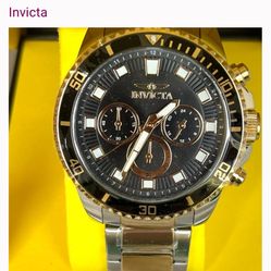 New INVICTA Pro Divers Watch Model 46054 Sealed In Plastic 