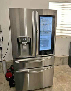 LG Smart 4-Door Refrigerator Stainless