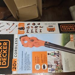 Black And Decker Surface Sweeper