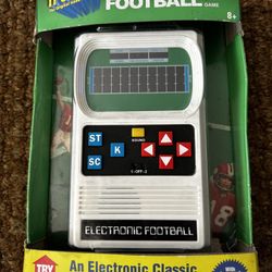 Unopened! Handheld electronic football game