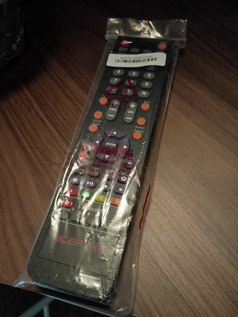 Sceptre Universal Remote