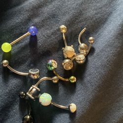 Turn belly rings