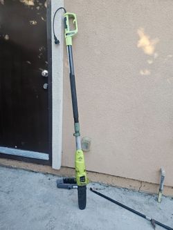 Sun joe  Chainsaw Pruner 8 In. Bar 6 Amp Corded Electric Chain Saw Pruner Angled Head