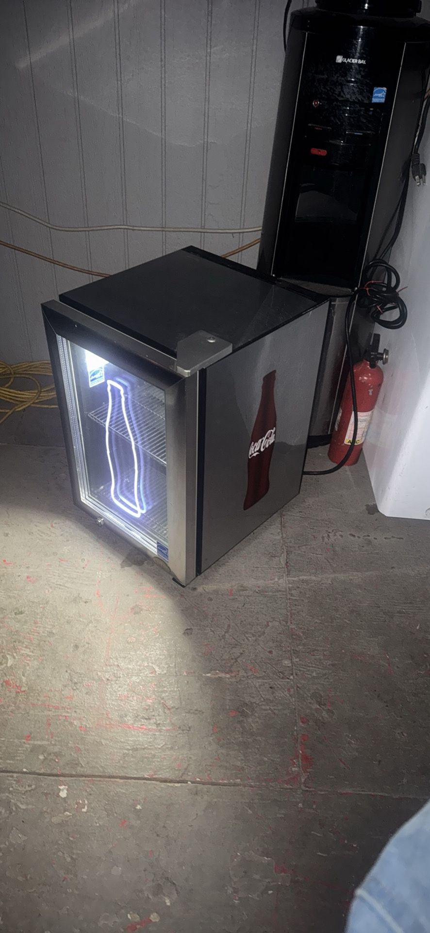 LED Coca Cola Mini Fridge