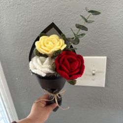 Handmade Crochet roses 🌷✨