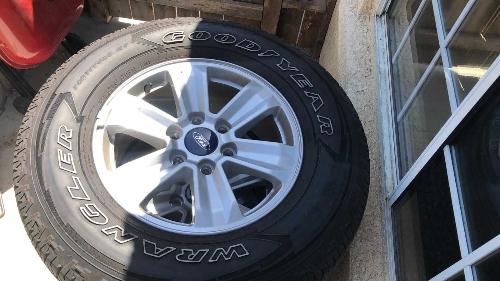 F-150 tires and rims