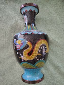 Rare antique meiji vase