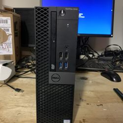 Dell Optiplex 3040 SFF Intel i3-6100 3.70GHz 4GB 500GB HDD Windows 10 Computer
