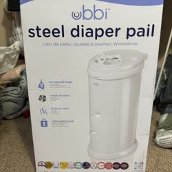 Steel diaper Pail