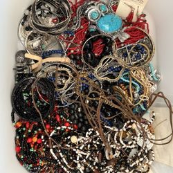 3+ Pound Jewelry Lot All Wearable Lots of Vintage and New Items Some MCM Wear
Resell ETC