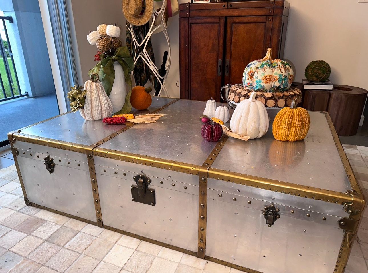 Aviator Coffee Table Restoration Hardware 