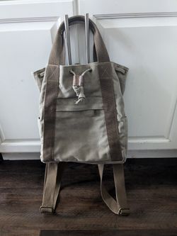 Trendy Chic Canvas Bag Backpack By Cargoit Like New 