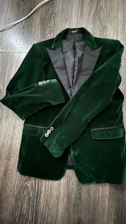 Boys Tuxedo  Velvet Vintage Jacket Size 10
