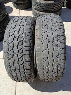 LT 275/65/18 SAILUN TERRAMAX A/T 75-85% TREAD DOT 23/23 LOAD RANGE E SET OF 2 MATCHING TIRES