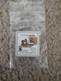Mario and Luigi paper jam 3ds
