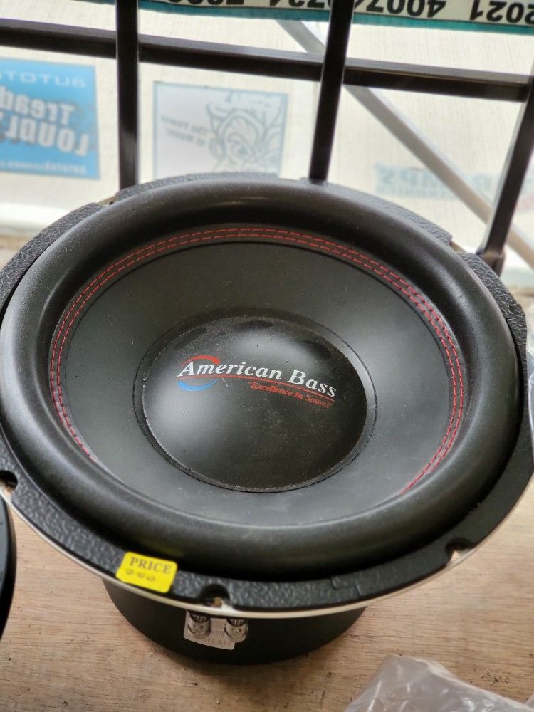 2 American Bass Elite New