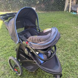Graco Jogger Stroller And Car seat 