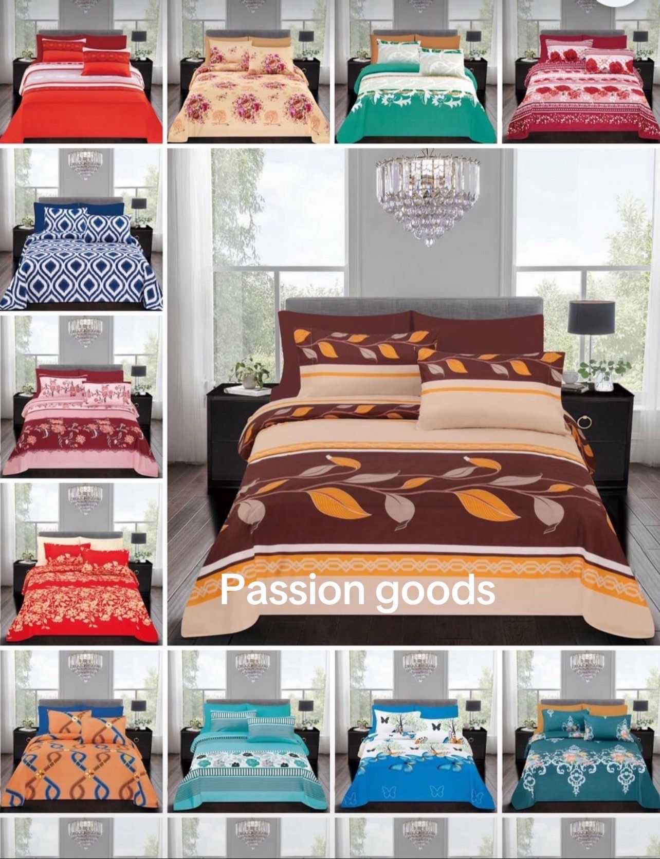 6 Pieces Bedding Sheets Set
