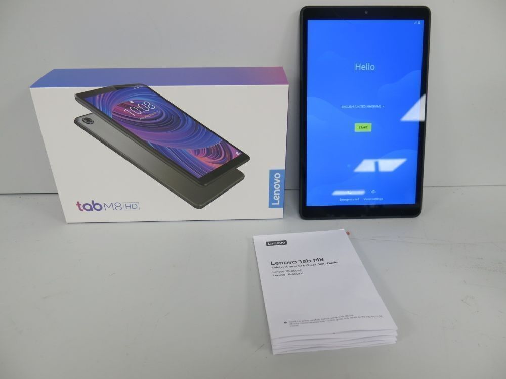 NEW LENOVO TAB M8 HD 8" INCH TABLET WiFi + CELLULAR
