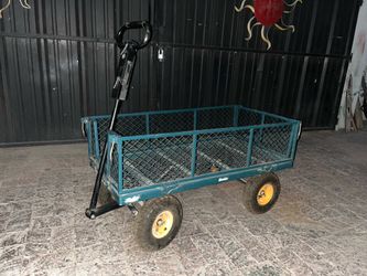 Metal Wagon w/ 10” Air Type Tires