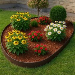🌿 EasyFlex Aluminum Landscape Edging – 24 ft Kit (NEW!) 🌿