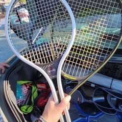 Pair Of Tennis Rackets