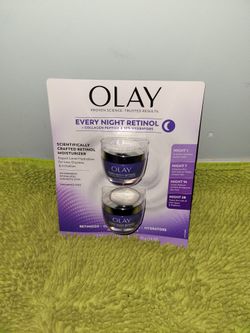 Pack 2 Olay 1.7oz every night 🌙