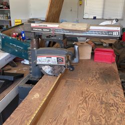 Craftsman Radial Saw & Filter Power Clean System 