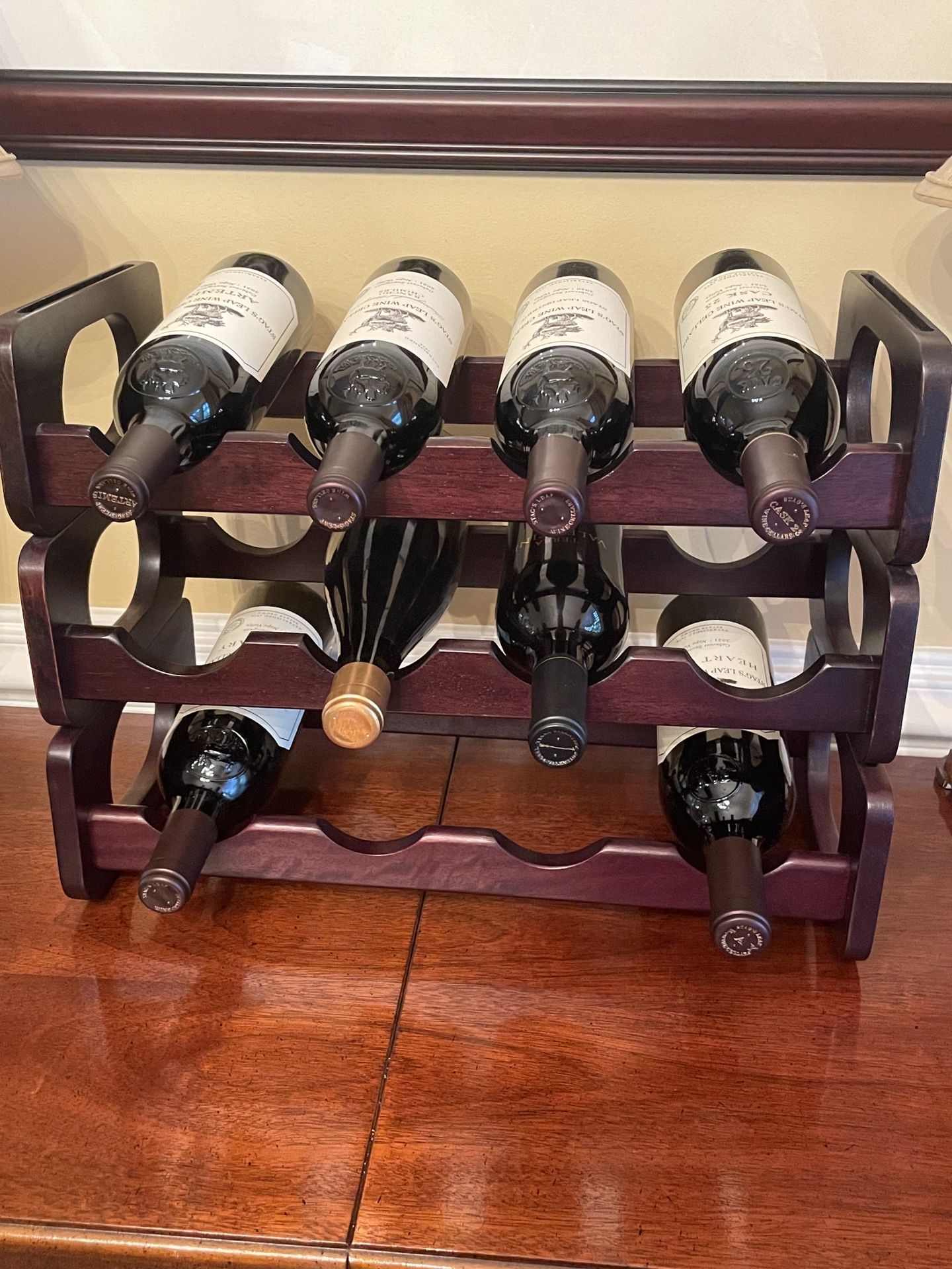 Wooden Stackable Wine Racks