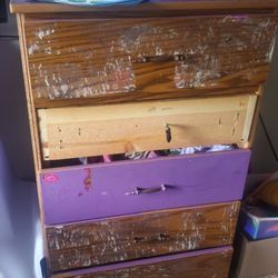 Scrap Wood Dresser