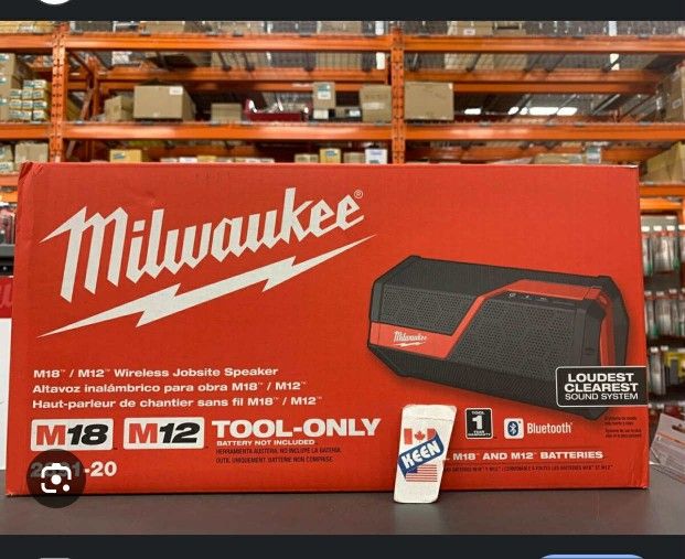 Milwaukee Jobsite Speaker New M18