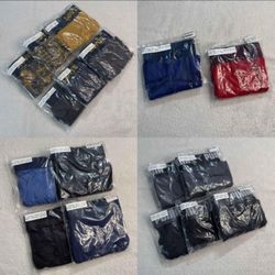 Men's Boxer Briefs Underwear Assorted Brands Men's Small