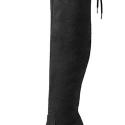 DREAM PAIRS Women’s Thigh High Boots Over the knee Stretch Block Heel Fashion Long Boots
