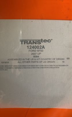 6f50 gasket set