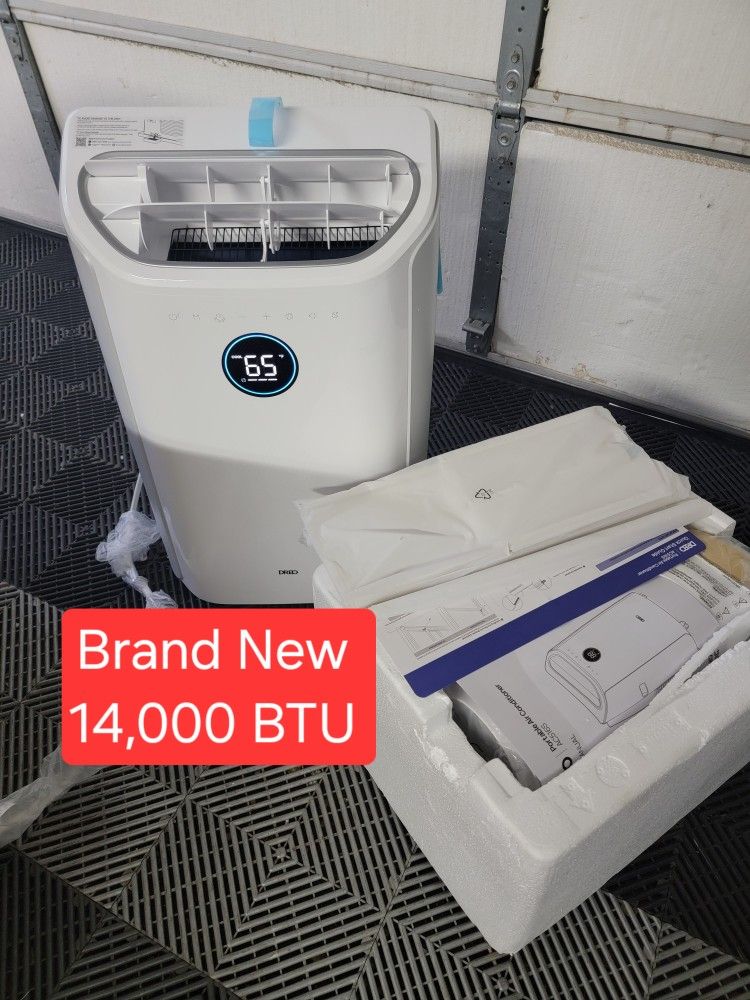 New! Dreo Big 14,000 BTU Portable Air Conditioner AC w/ Wi-Fi