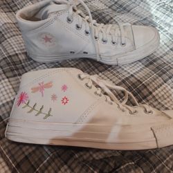 CONVERSE CUSTOM EMBROIDERY  HI TOPS