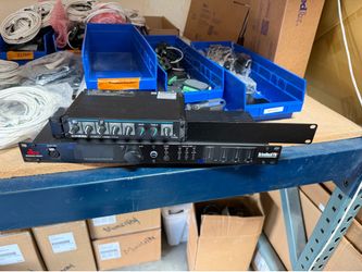 DBX drive rack PA /Shure Mixer