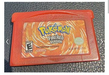 Pokemon FireRed Version GBA Game Boy Advance Video Game Original Authentic