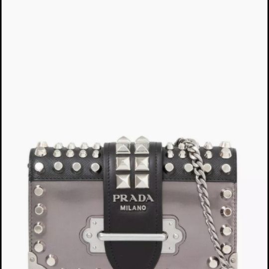 PRADA Studded Crossbody